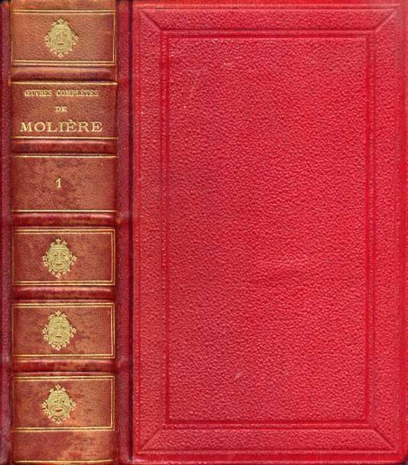 Molière. - Oeuvres complètes de Molière. Nouvelle édition. La seule complète en 2 volumes in-12. Volume 1.
