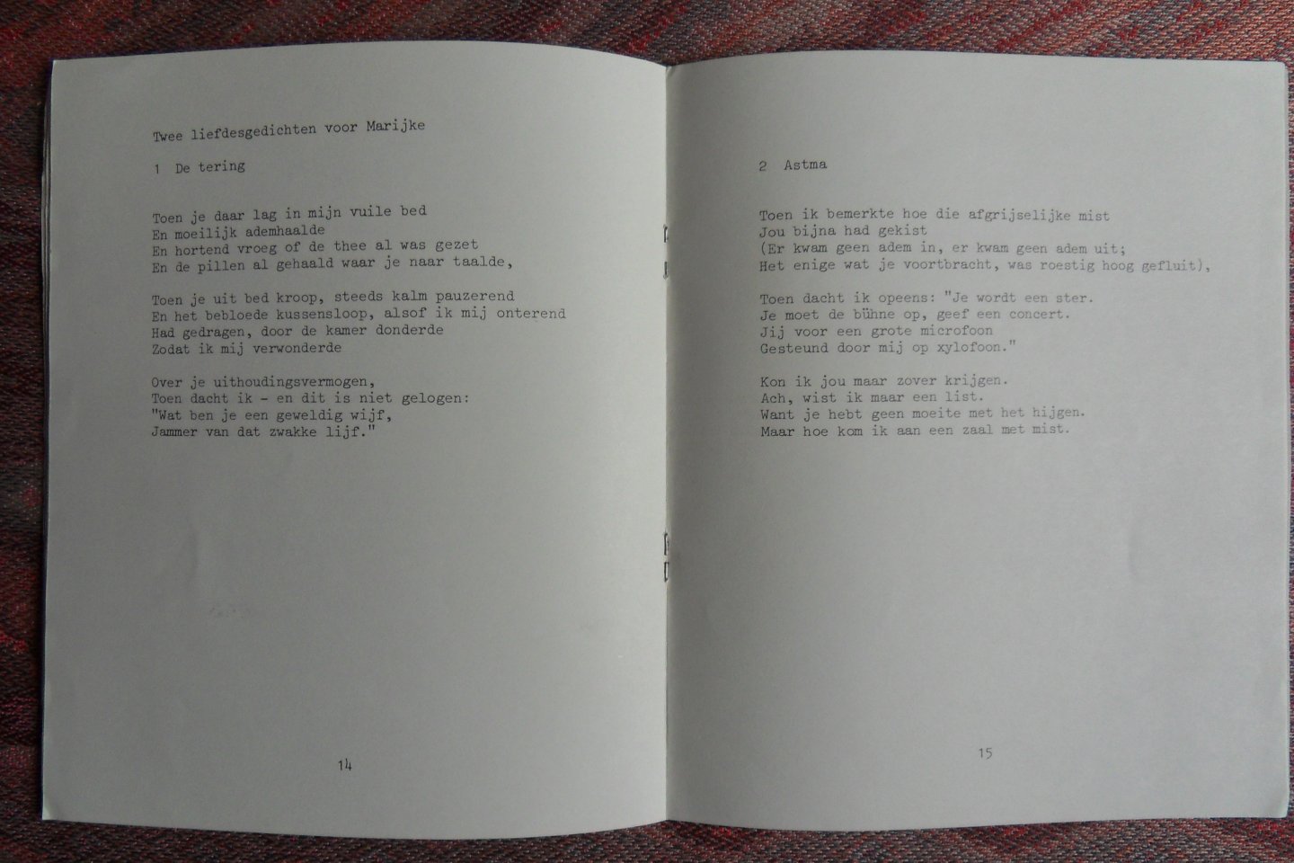 Holman, Theodor. - De Kistenmaker. [ Beperkte oplage van 500 ex. ].