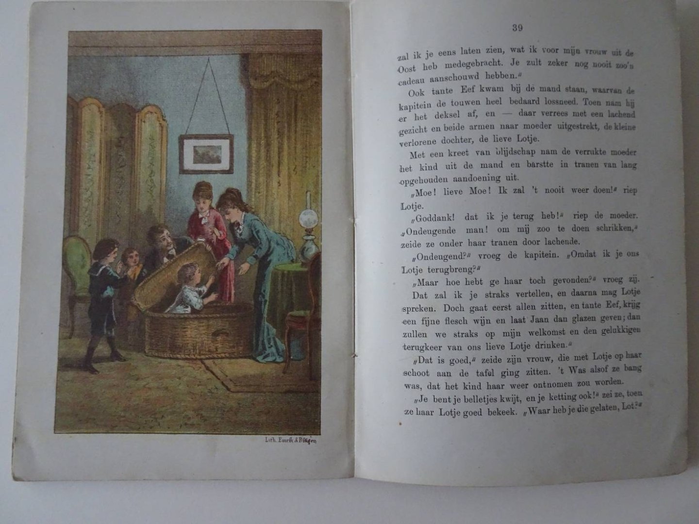 Andriessen, P.J.. - Het verdwaalde kind. Een verhaal voor meisjes.