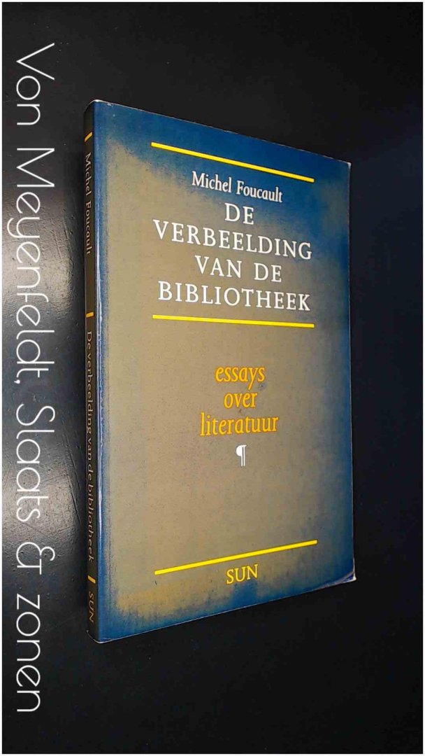 Foucault, Michel - De verbeelding van de bibliotheek - Essays over literatuur
