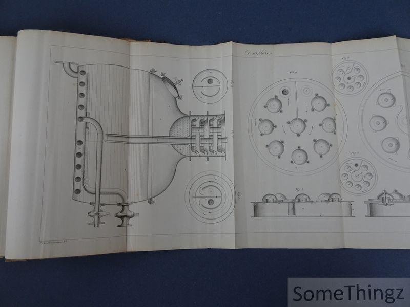 La Cambre, Georges. - Traité complet de la fabrication des bières, et de la distillation des grains, pommes de terre, betteraves, topinambours,etc; contenant la description des divers procédés, machines et appareils usités dans différents pays. Tome second.