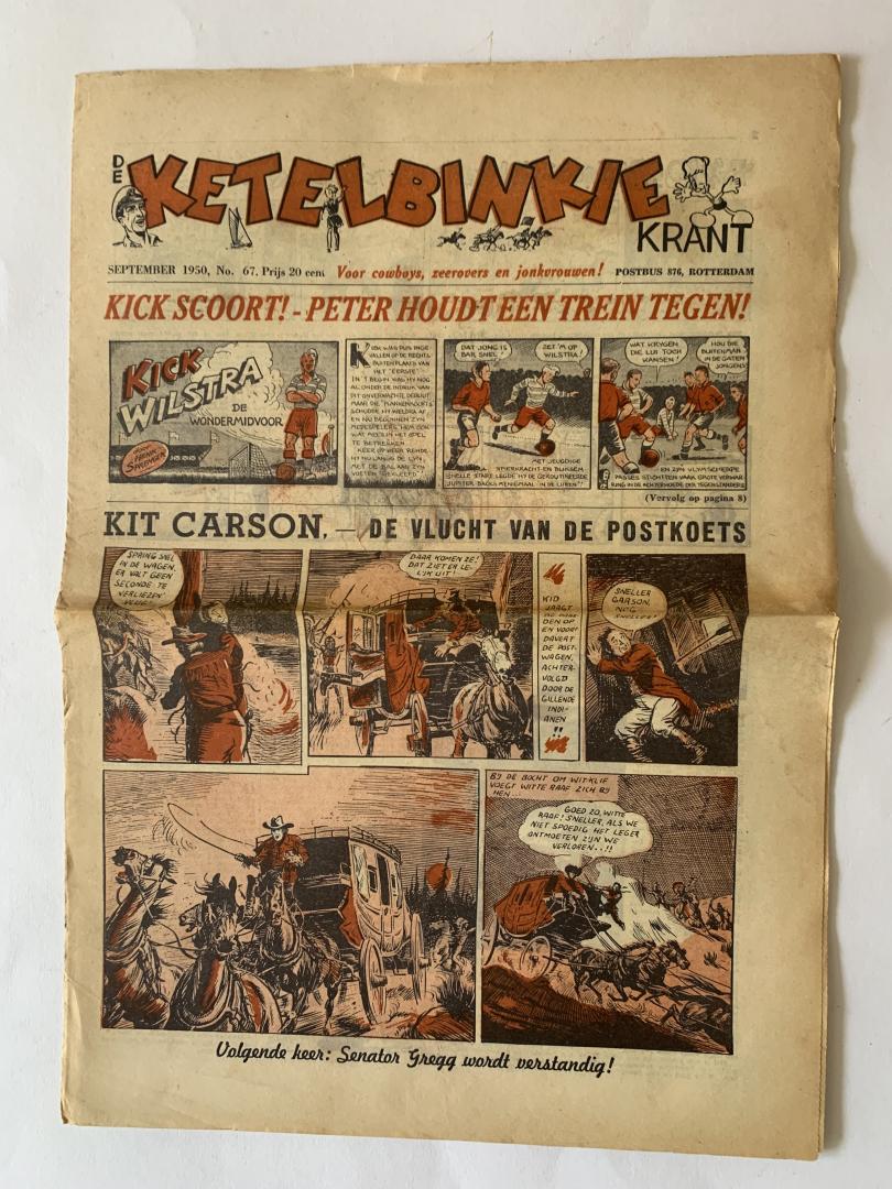  - Kick Wilstra in: De Ketelbinkie krant no.67