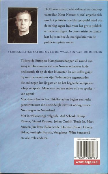 Naerum Knut [1961]...vermakelijke satire over de waanzin van de oorlog - Glad ijs .. Noorwegen en Nederland in conflict na de schaatsoorlog