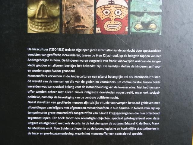 Bock, Edward K. de. / Frank M. Meddens, Frank./  R. Tom Zuidema - Inca's / capac hucha.