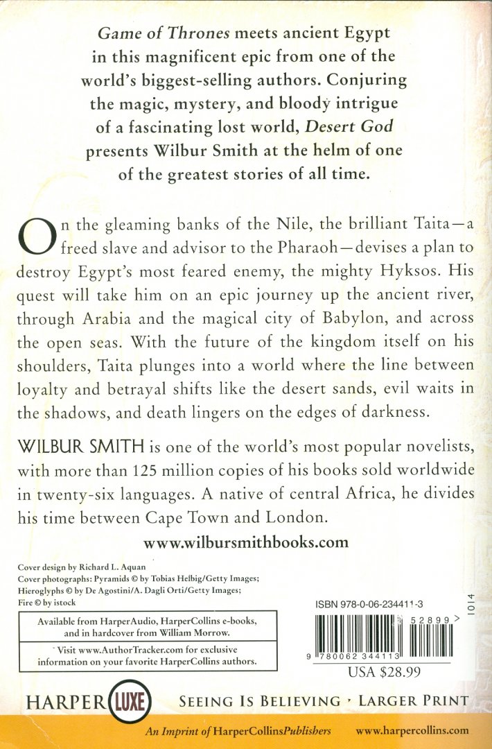 Smith, Wilbur - Desert God / A Novel of Ancient Egypt