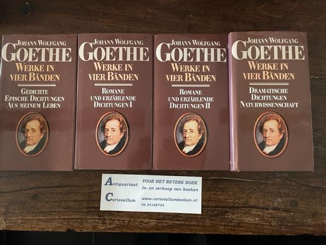 Goethe, Johann Wolfgang - Goethes Werke in vier Bänden [erweiterte Neuauflage der Jubiläumsausgabe von 1932]