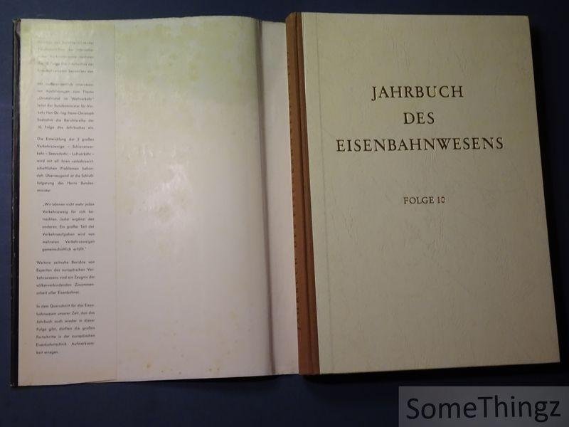 Th. Vogel und E. Kadenbach. (Hrsg.) - Jahrbuch des Eisenbahnwesens. 10. Folge. 1959.
