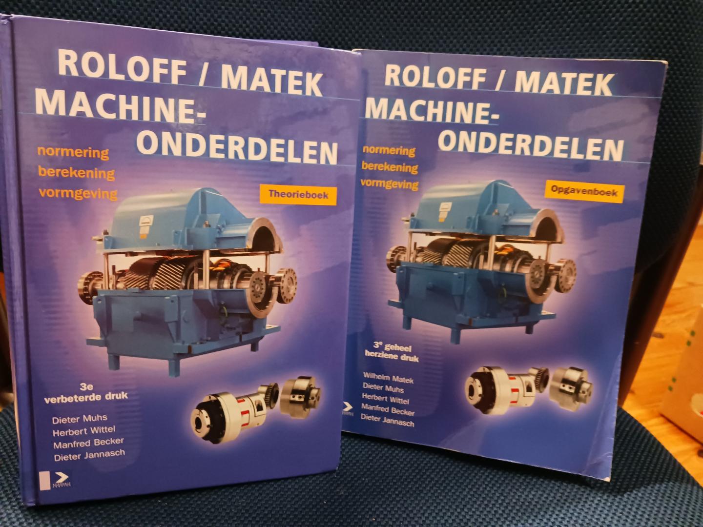 Roloff / Matek - Roloff/Matek Machineonderdelen / Theorieboek en Opgavenboek
