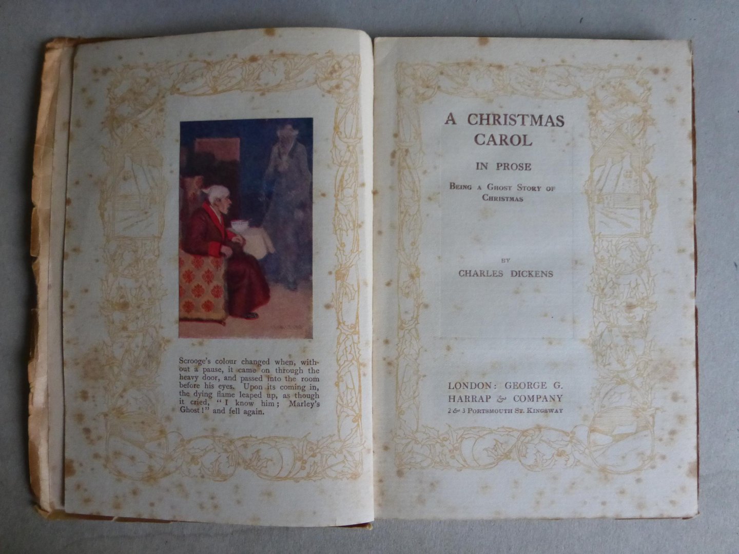 Charles Dickens - A Christmas Carol. Being a ghost story of Chrismas