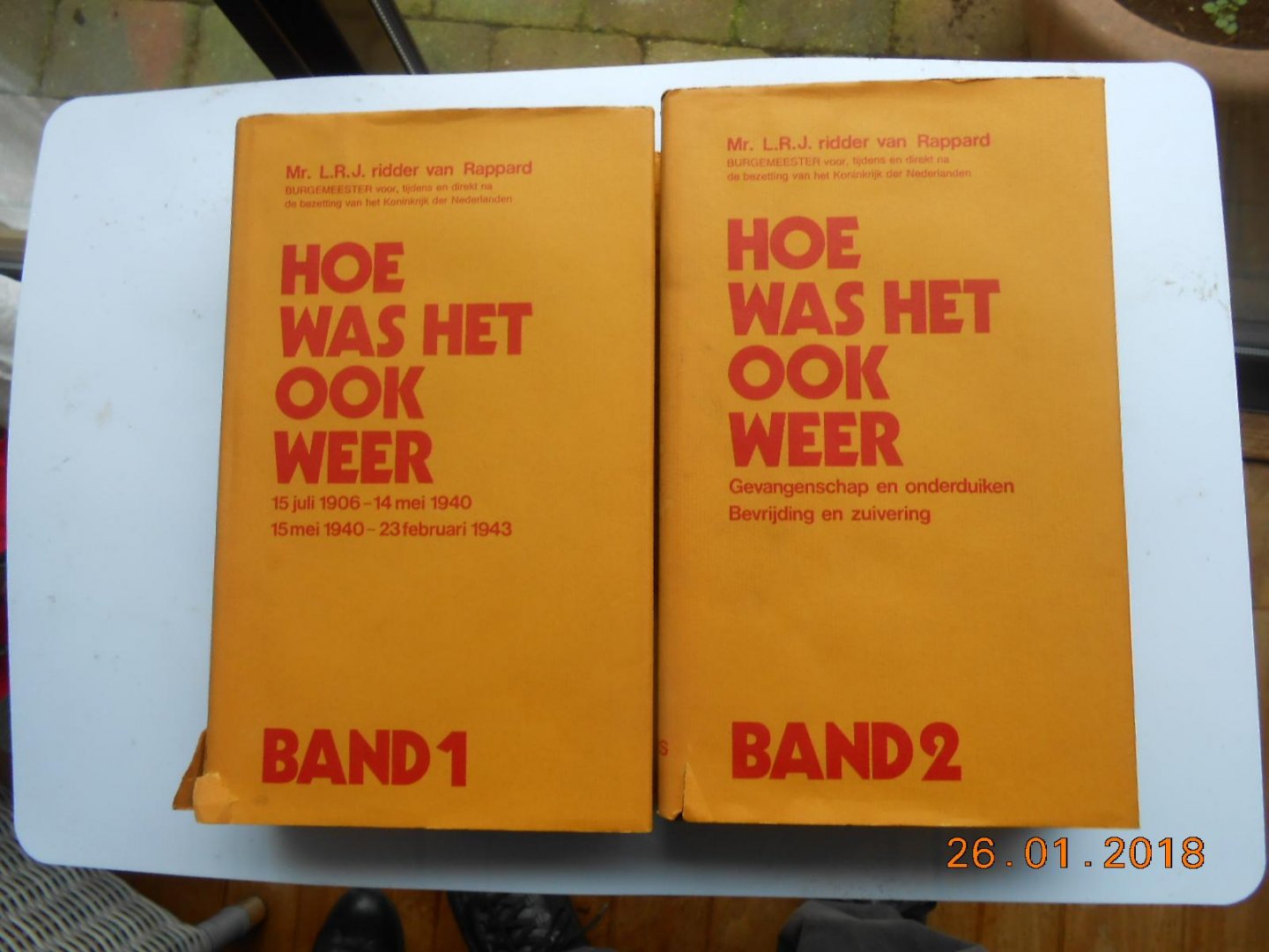 Rappard Mr L R J Ridder van - Hoe was het ook weer 2 dln / druk 1
