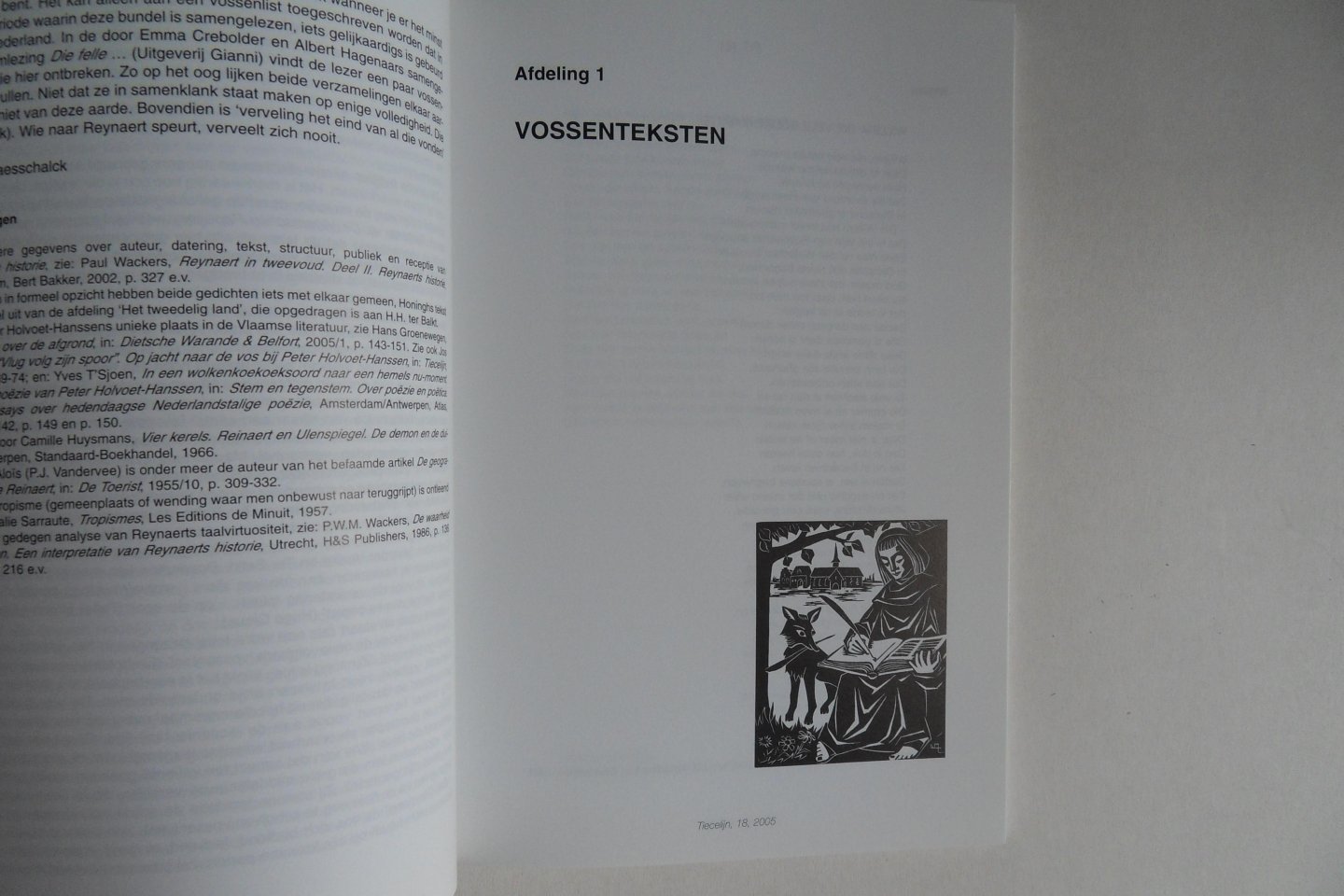 Maesschalck, Yvan de; Daele, Rik van, e.a. (redactie). - Vossentaal. [ Genummerd ex. 174 / 300 ].