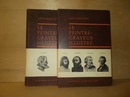 Delteil, Loys - Le peintre graveur illustré volume 1 J.F. Millet Th. Rousseau Jules Dupré J.B. Jongkind volume 2 Ch. Meryon