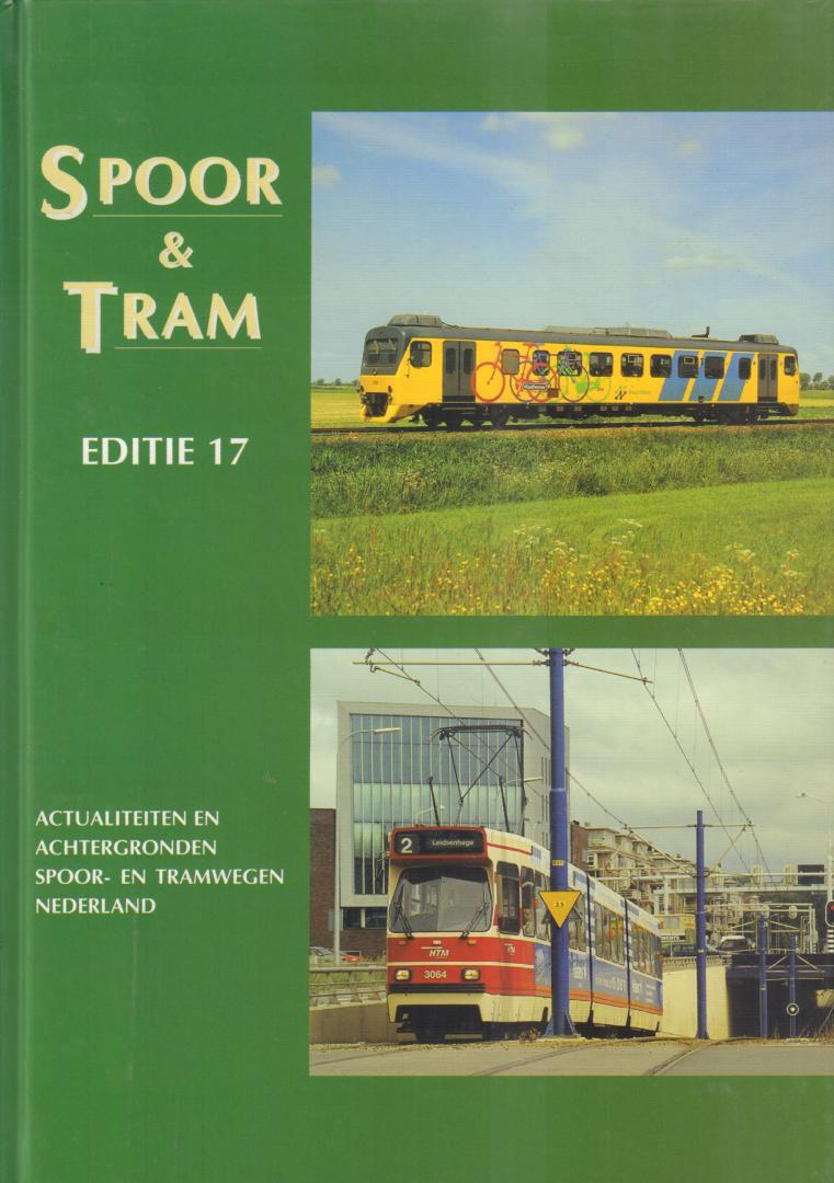 Gestel, Carel van (eindredactie) - Spoor & Tram Editie 16 t/m 20, Jaaroverzicht Spoor- en Tramwegen Nederland, 5x hardcover, gave staat