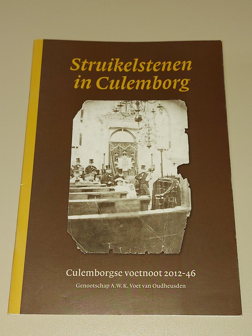 Culemborgse Voetnoot 2012-46 - Struikelstenen in Culemborg