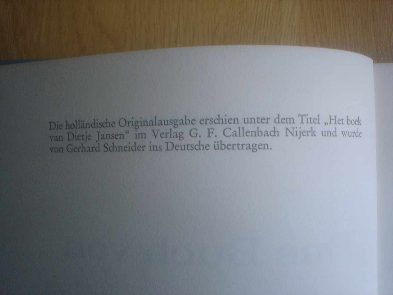 Vries, Anne de - Das Buch von Martina  (vertaling van: Het boek van Dietje Jansen)