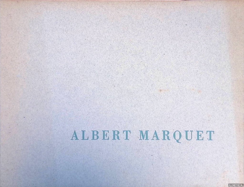 Vroom, N.R.A. - Albert Marquet