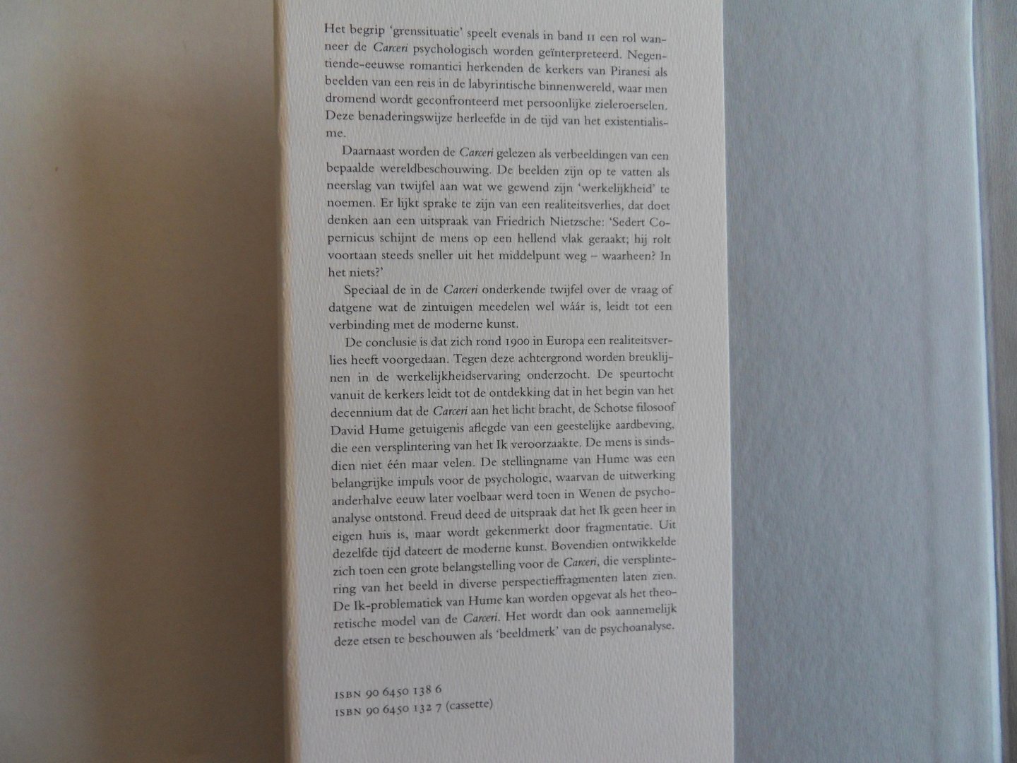 Ruler, Dick van. - Verbeeldingen van werkelijkheid. - Speurtochten vanuit de kerkers van Piranesi. [ Complete serie van drie delen in bijbehorende slipcase ].