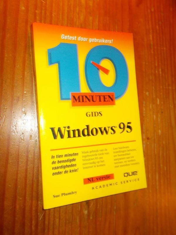 PLUMLEY, SUE, - 10 minutengids voor Windows 95.