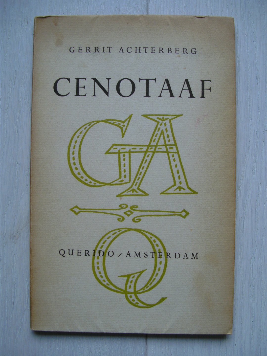 Achterberg, Gerrit - Cenotaaf