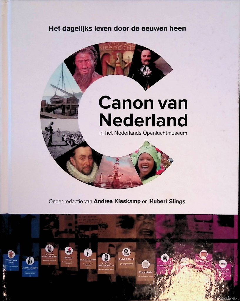 Kieskamp, Andrea & Hubert Slings - Canon van Nederland in het Nederlands Openluchtmuseum. Het dagelijks leven door de eeuwen heen