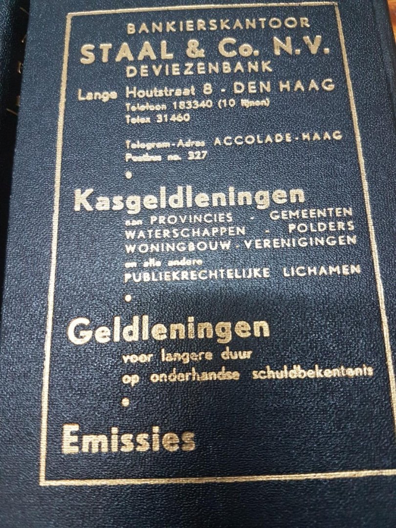 Holkema, Offringa en Foeken - Provinciale Almanak van Friesland 1959 en 1960 - 2 delen