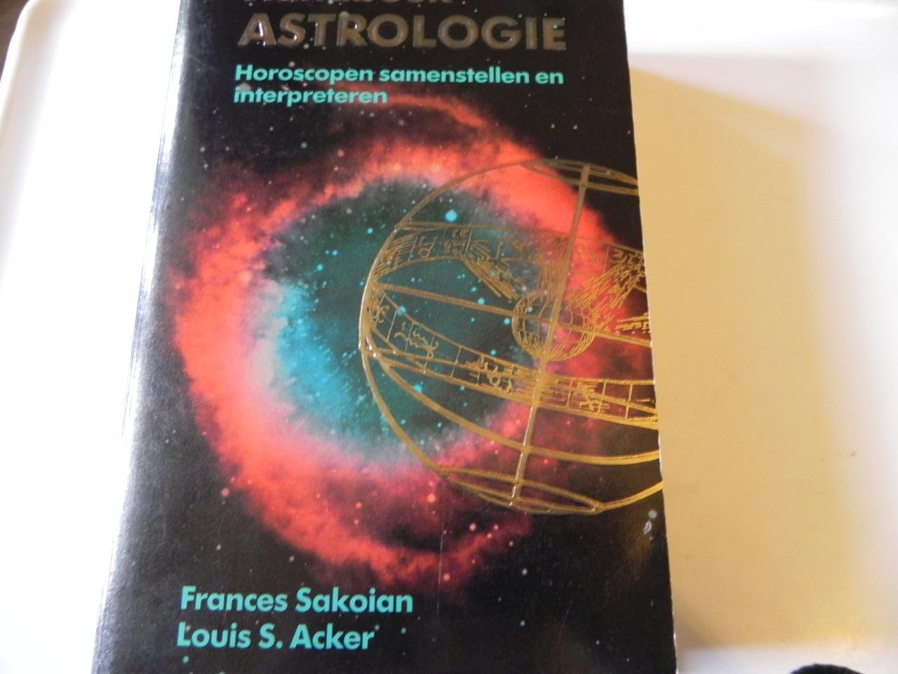 Sakoian - Handboek astrologie / druk 1