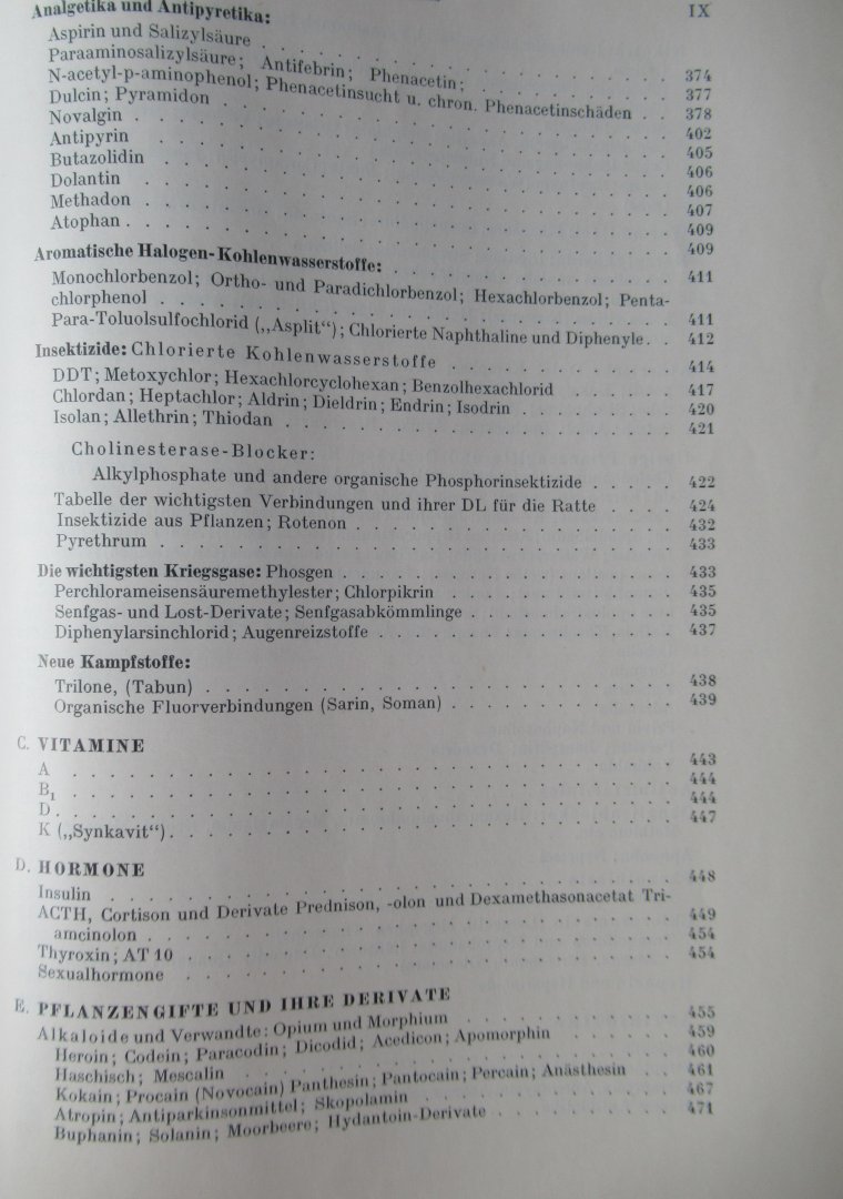 Moeschlin, Sven - Klinik und therapie der vergiftungen