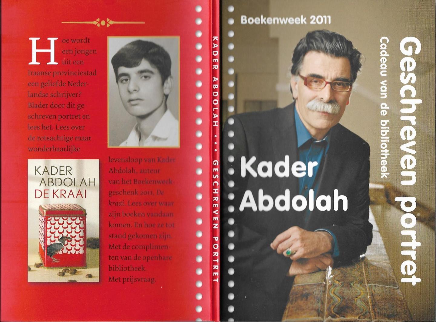  - Boekenweek CV 2011, cadeau van de bibliotheek, Kader Abdolah.