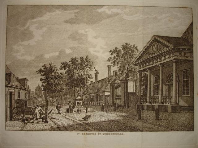 Westkapelle. - T' Stadhuis te Westkapelle.