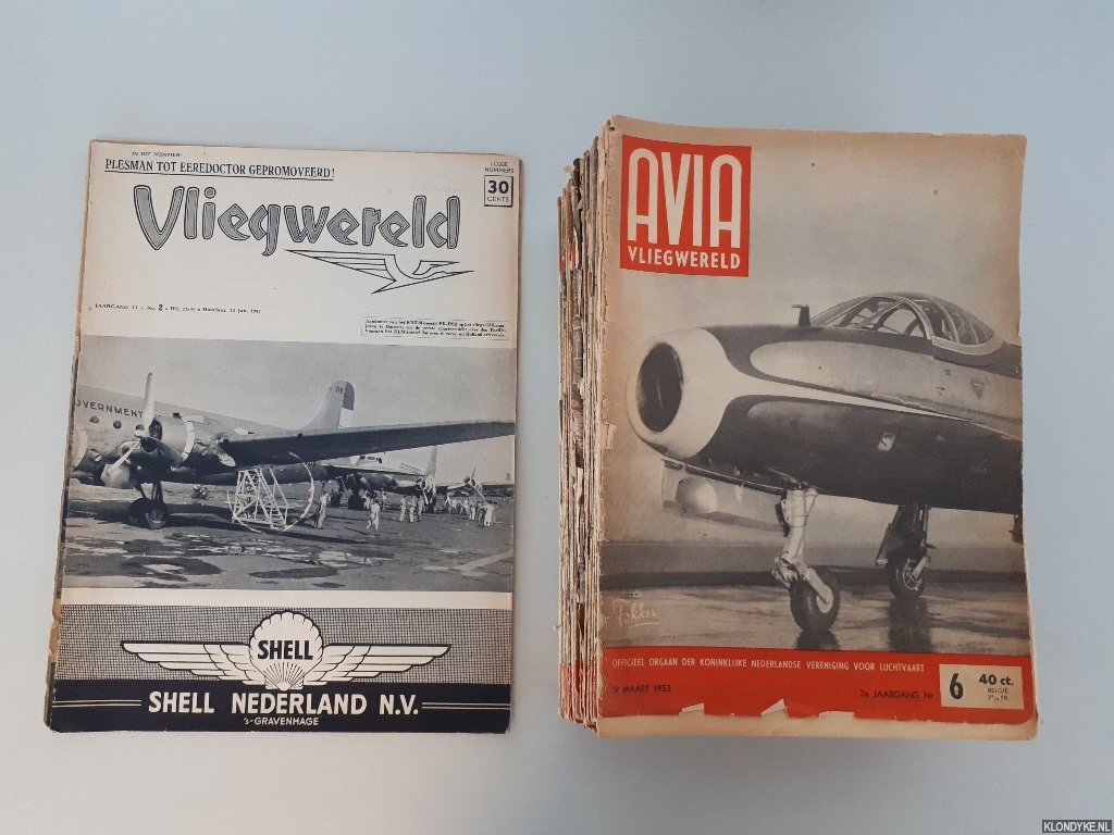 Kosman, Hans - e.a. - 73 afleveringen van Avia Vliegwereld (1953-1961)