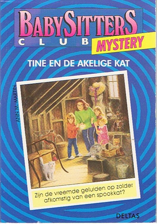 Image result for Babysitters club mystery: Tine en de akelige kat - Ann M. Martin