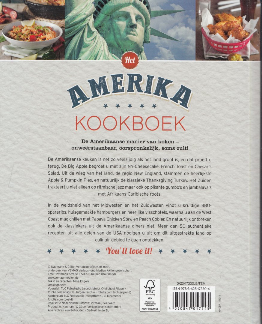 Engels, Nina - Het Amerika kookboek