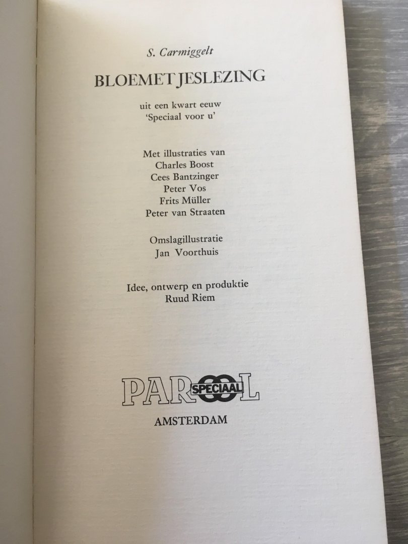 Simon Carmiggelt - Bloemetjeslezing