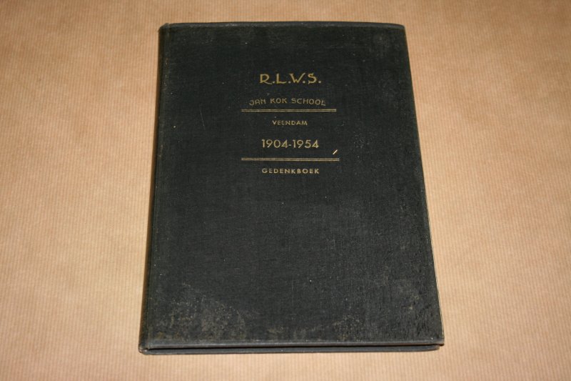  - R.L.W.S. Gedenkboek Jan Kok School Veendam 1904-1954