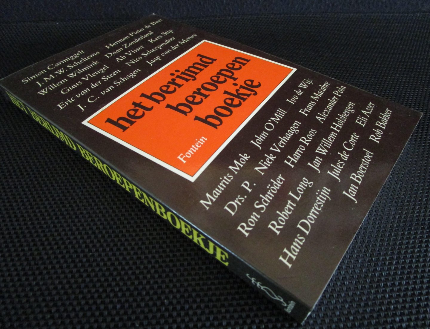 Drexhage, Hemmo - HET BERIJMD BEROEPENBOEKJE