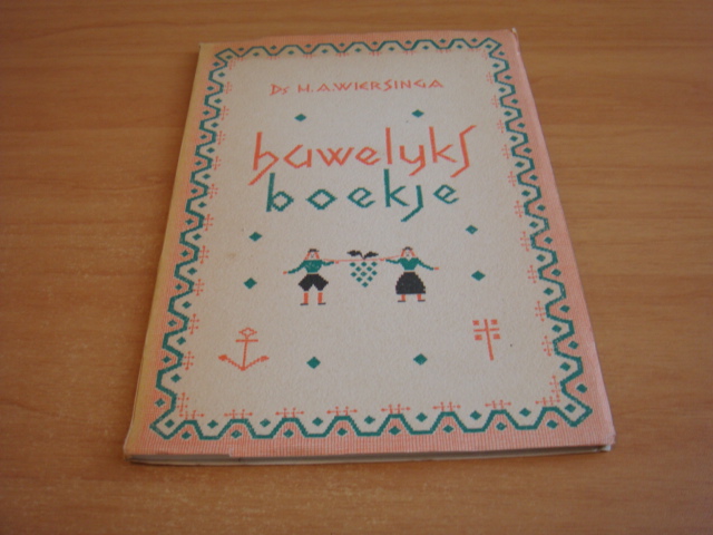 Wiersinga, M.A - Huwelijksboekje