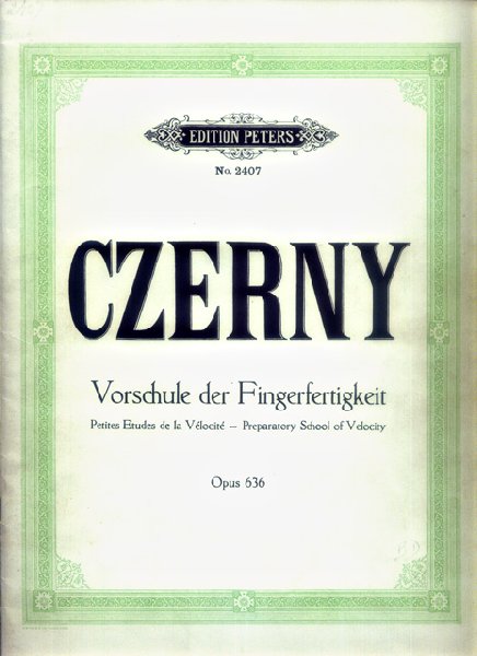 Czerny, C. - Vorschule der Fingerfertigkeit. Opus 636. Revidiert von Adolf Ruthardt