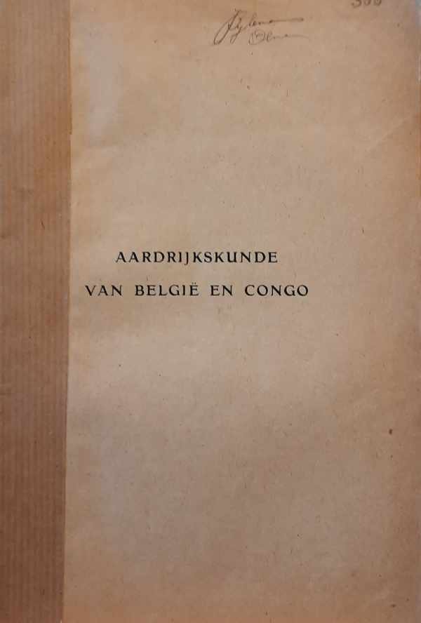 KRAENTZEL F. - Aardrijkskunde van België en Congo