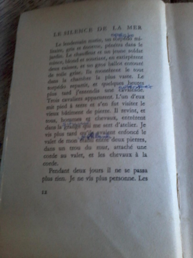 Vercors - Le silence de la mer