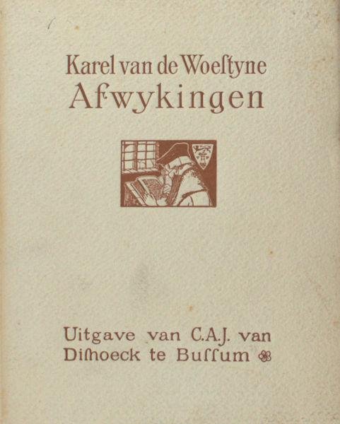 Woestijne, Karel van de. - Afwijkingen.
