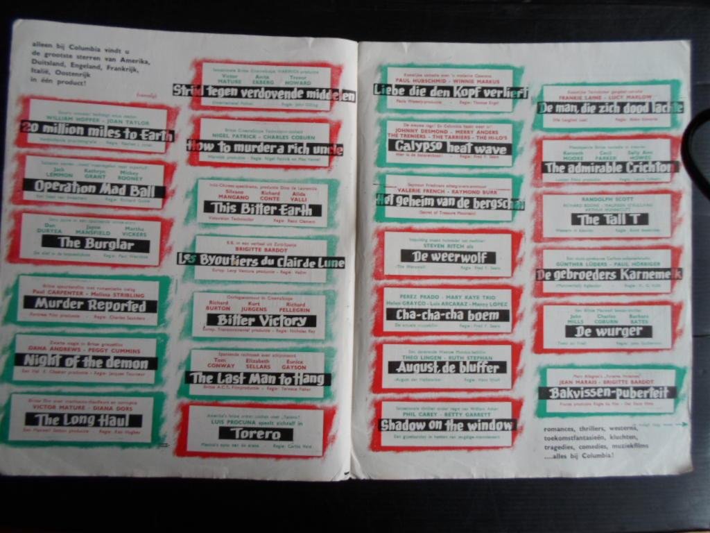  - Columbia’s International Films [Holland] NV