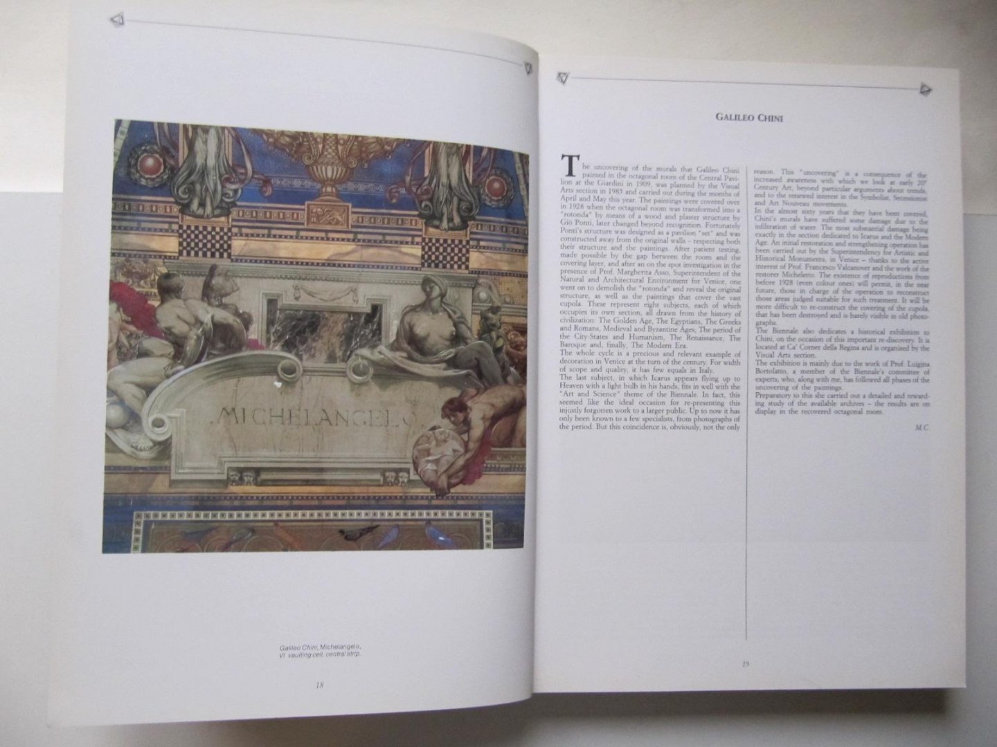 Editor Carlo Pirovano - XLII Esposizione Internazionale D'Arte La Biennale Di Venezia