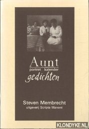 Membrecht, Steven - Aunt: gedichten, portret, kalender