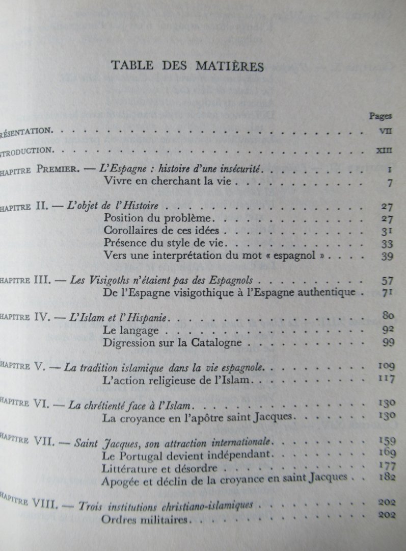 Castro, Amerci - Realité d'Espagne