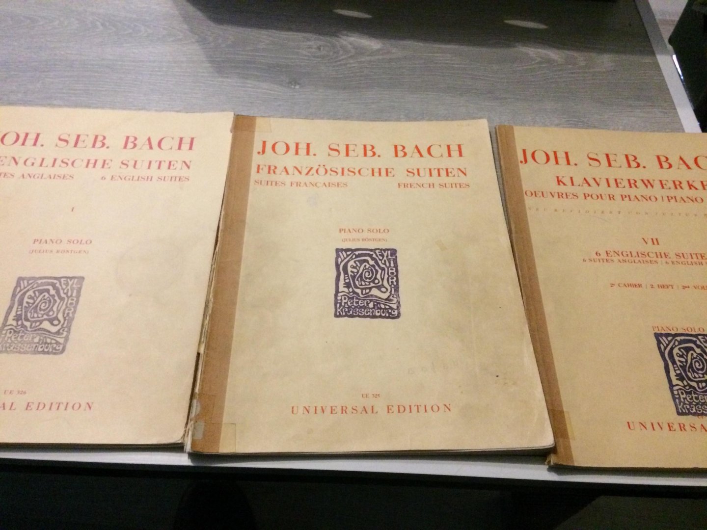Joh Seb Bach - 6 Englische suiten,Franzosische suiten,Klavierwerke