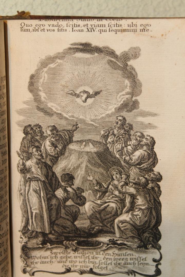 GOLDHAGEN, Hermanno (zusammen getragen von) - Anweisung zu der hochwichtigen Andacht zum heiligsten Herzen Jesu Christi, Aus den geistreichen Werken verschiedener gottseligen hierin berühmten Schriftsteller In Kürze zusammen getragen. + Vollständige Anweisung zur Andacht gegen den wunder...