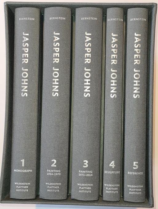 JOHNS, Jasper - Roberta BERNSTEIN - Jasper Johns - Catalogue Raisonné of Painting and Sculpture. - Five-volume set. - [New].