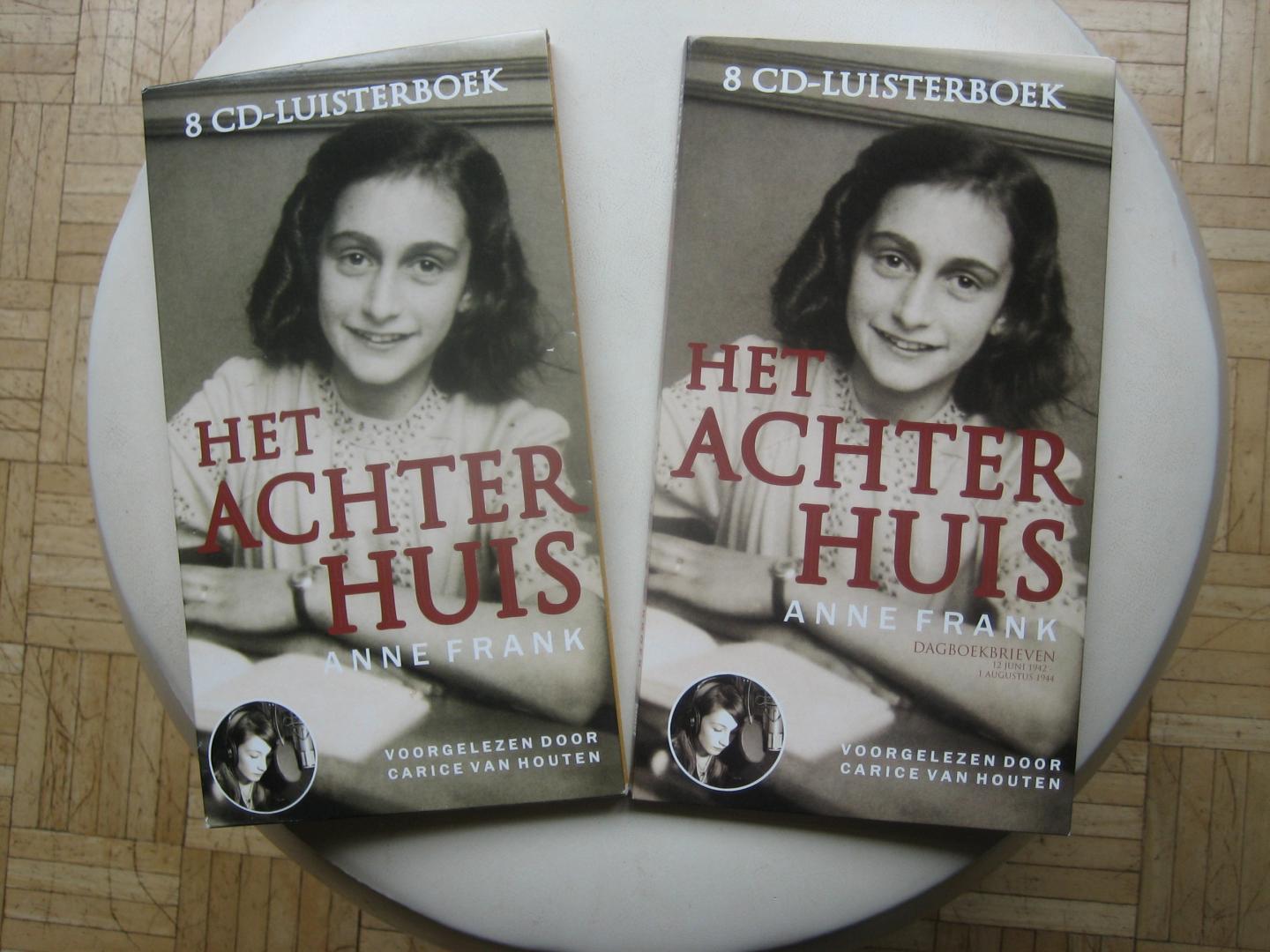 Anne Frank - Het Achterhuis / 8 CD-luisterboek / Voorgelezen door Carice van Houten