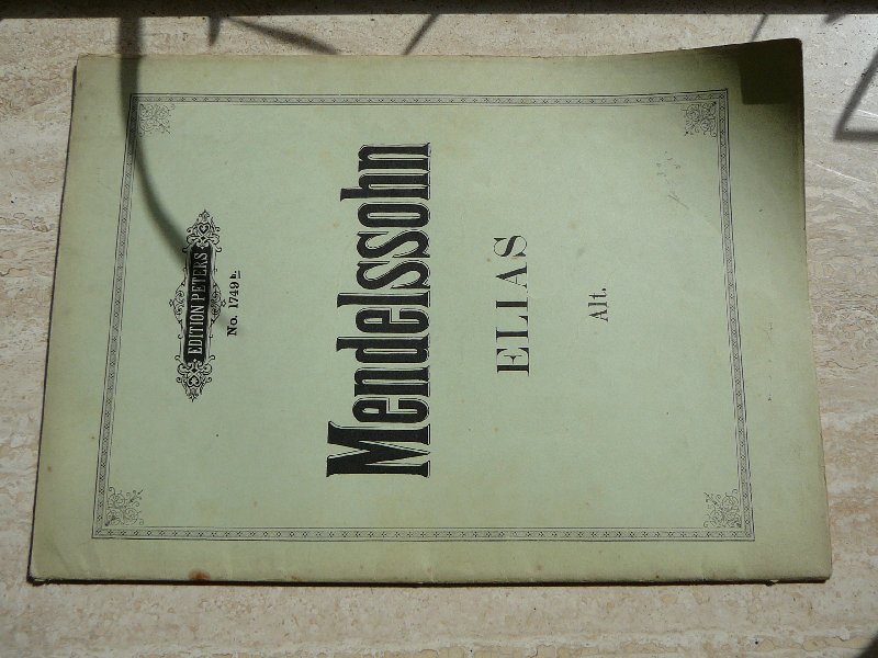 Mendelssohn - Mendelssohn. Elias. Alt.