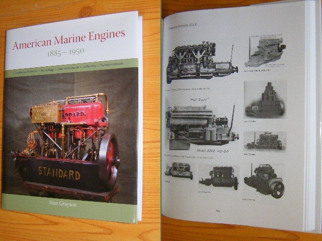 Grayson, Stan - American marine engines 1885-1950 [gesigneerd en hand genummerd